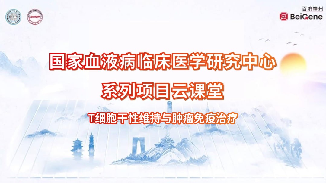 T细胞干性维持与肿瘤免疫治疗