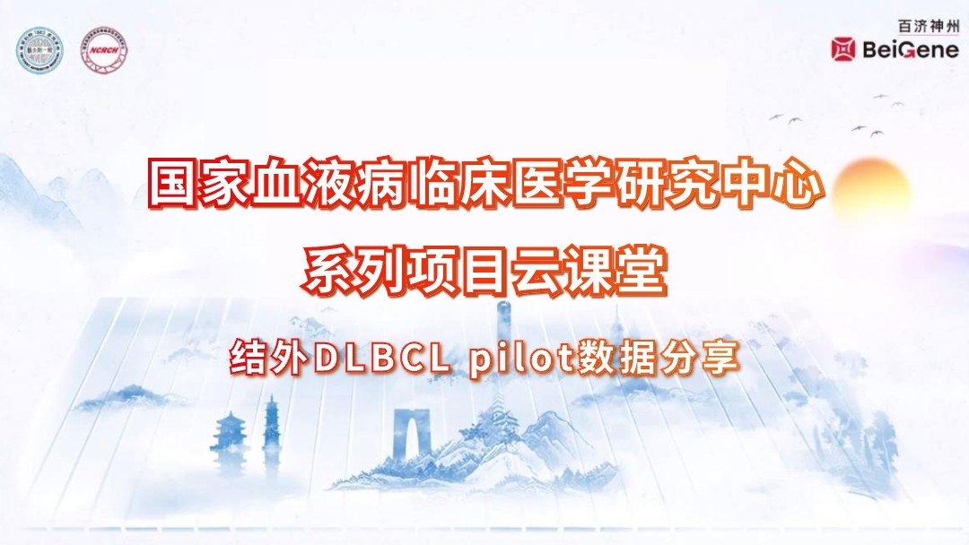 结外DLBCL pilot数据分享