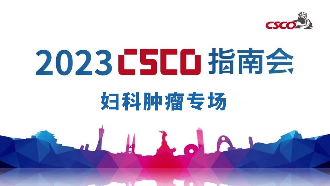 2023年CSCO指南会——妇科肿瘤专场