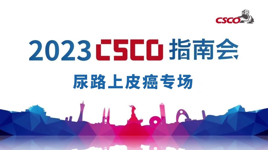 2023年CSCO指南会——尿路上皮癌专场